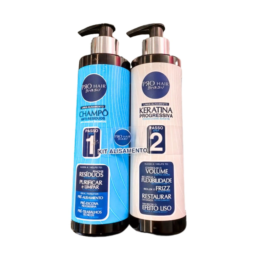 Pro Hair Brasil Kit Progressiva Linha Alisamento