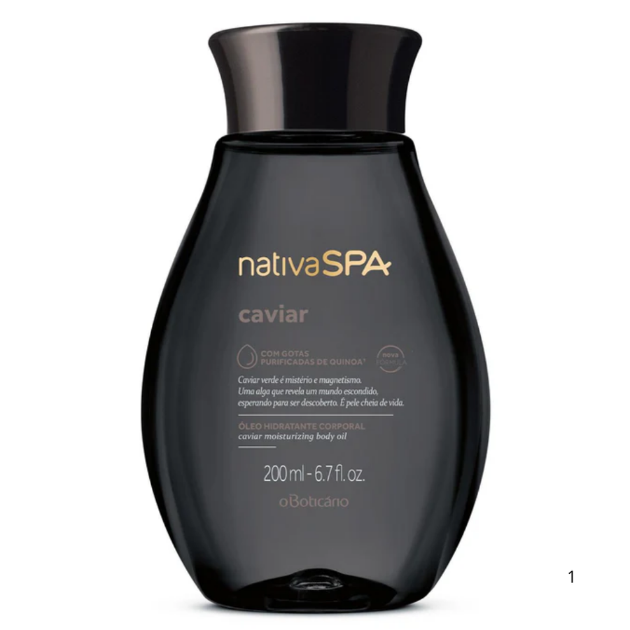 Óleo Hidratante Nativa Spa Caviar 200ml - Boticario