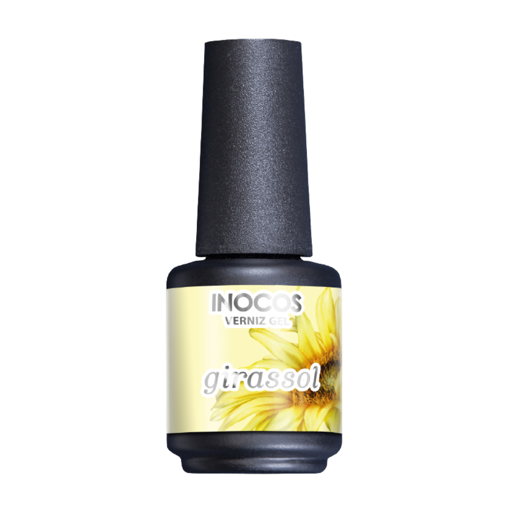 Verniz Gel Flora - Girasol 15ml - Inocos