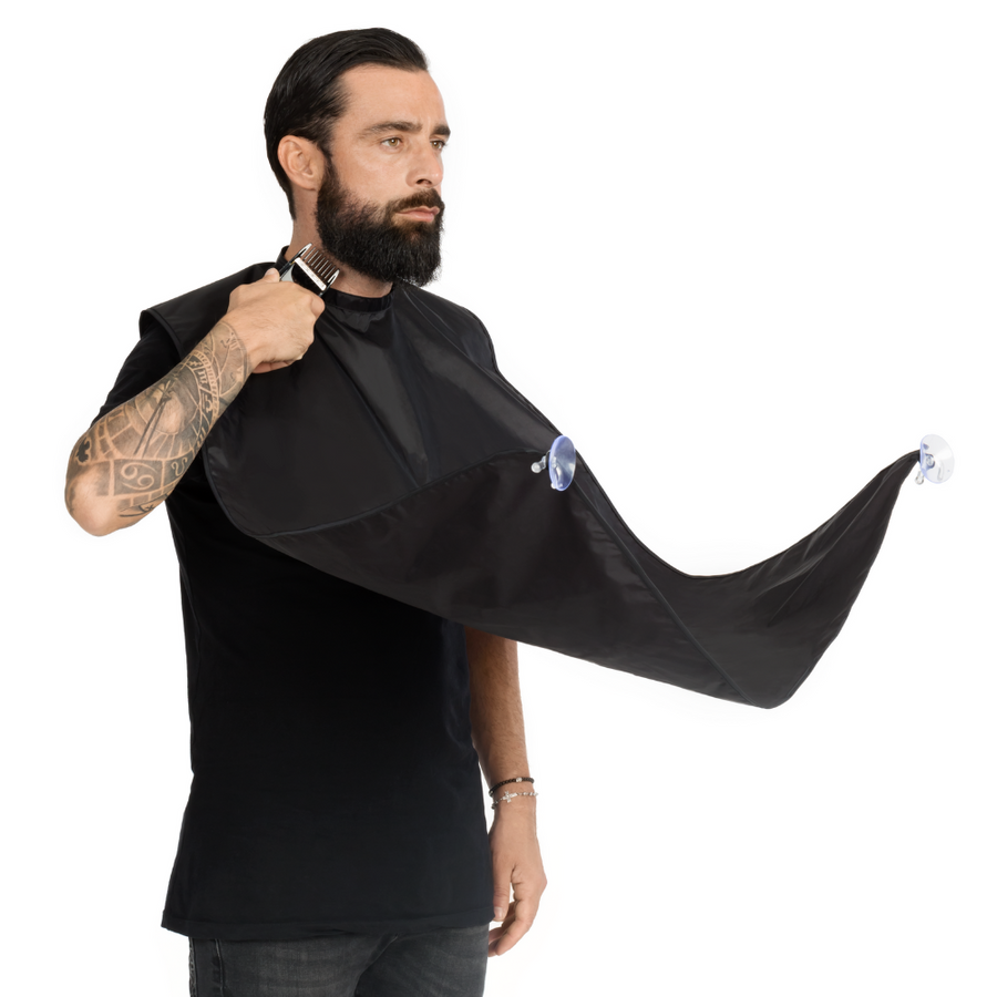 Avental Para Barba Preto - Labor Pro