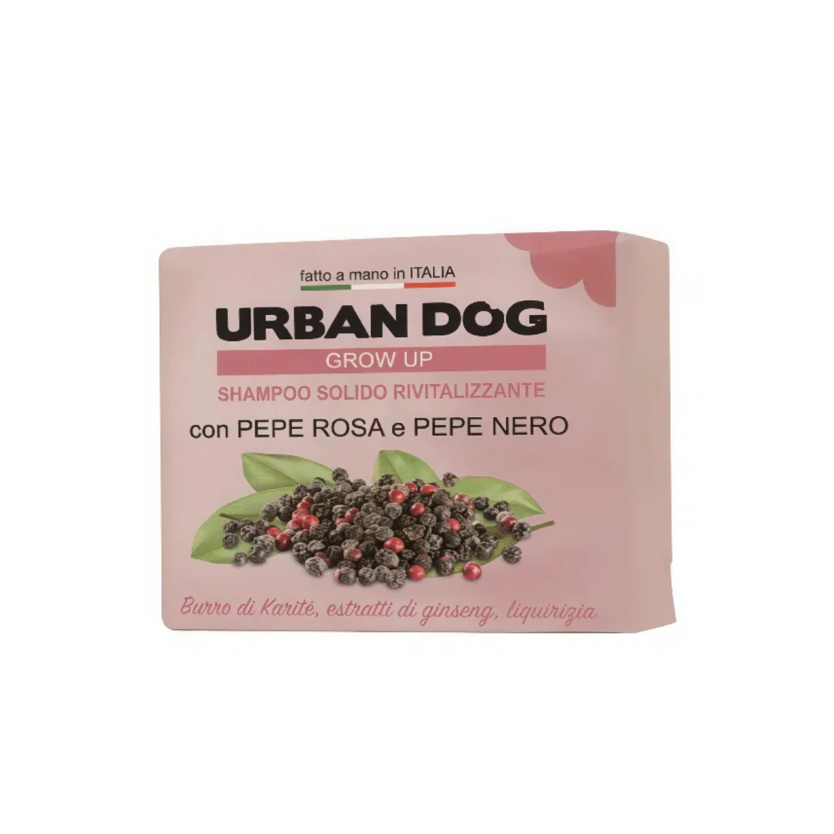 Urban Dog - Shampoo Sólido Pimenta Rosa e Preta 100g