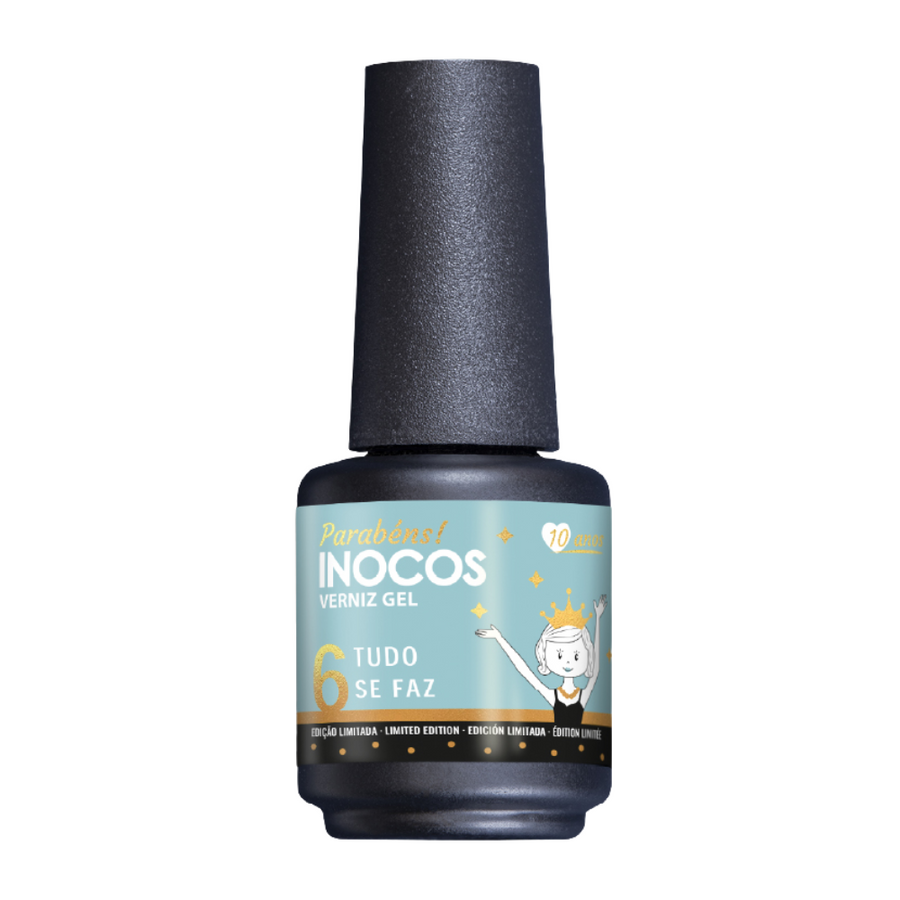 Verniz Gel 6 Tudo Se Faz 15ml - Inocos