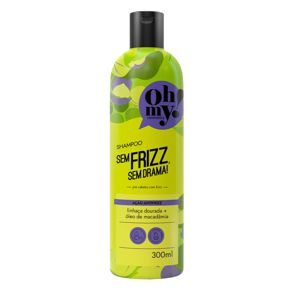 Oh My - Shampoo Sem Frizz, Sem Drama 300ml