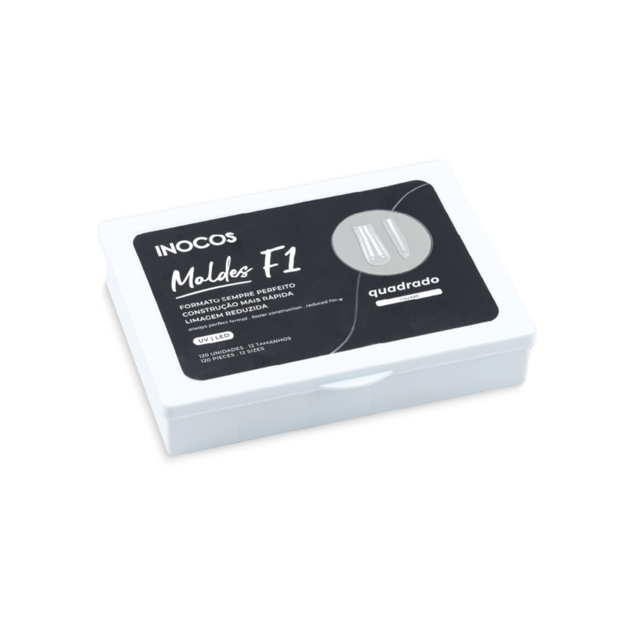 Moldes F1 Quadrado (Square) 120unidades - Inocos