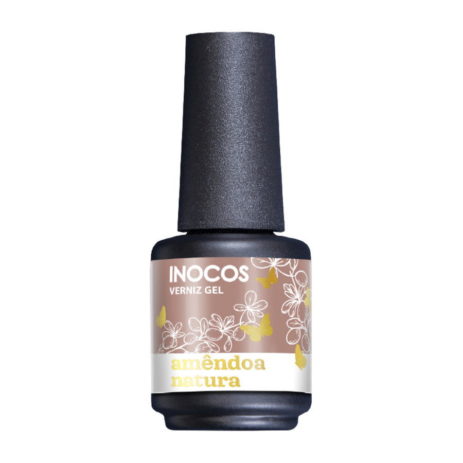 Verniz Gel Amêndoa Natura Lovers 15ml - Inocos