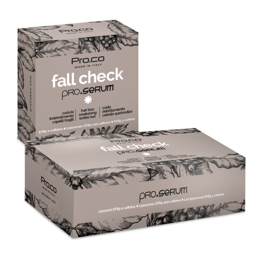 Caixa Ampolas Fall Check Pro Serum 24x8ml - Pro.Co