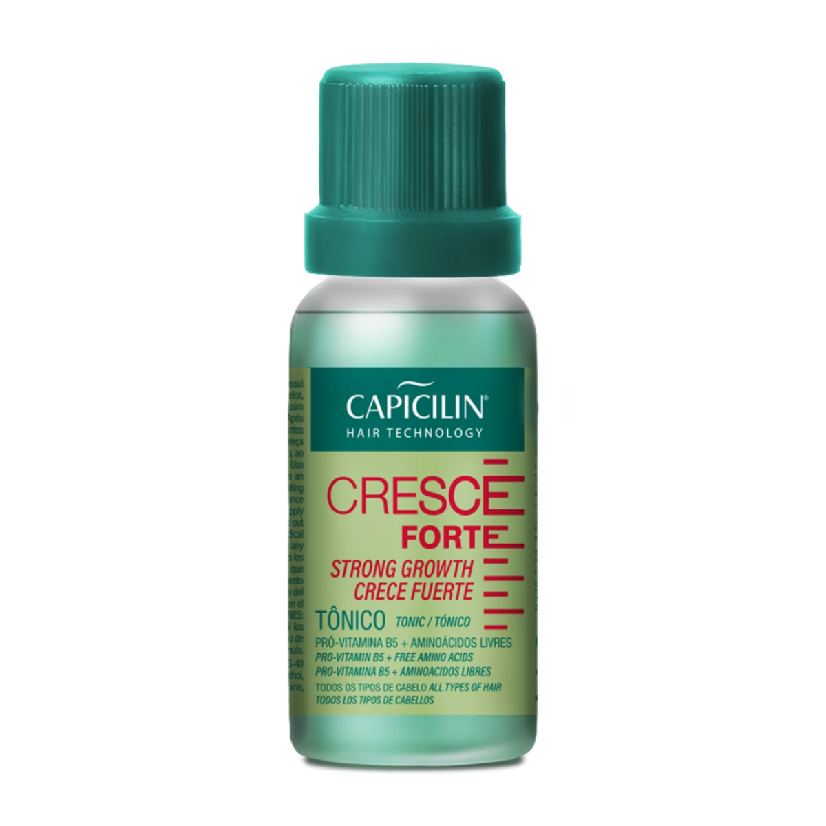 Ampolas Tónico Cresce Forte 20ml - Capicilin