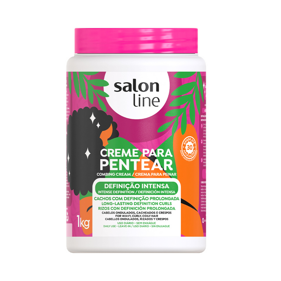 Salon Line Creme Para Pentear Definição Intensa 1Kg
