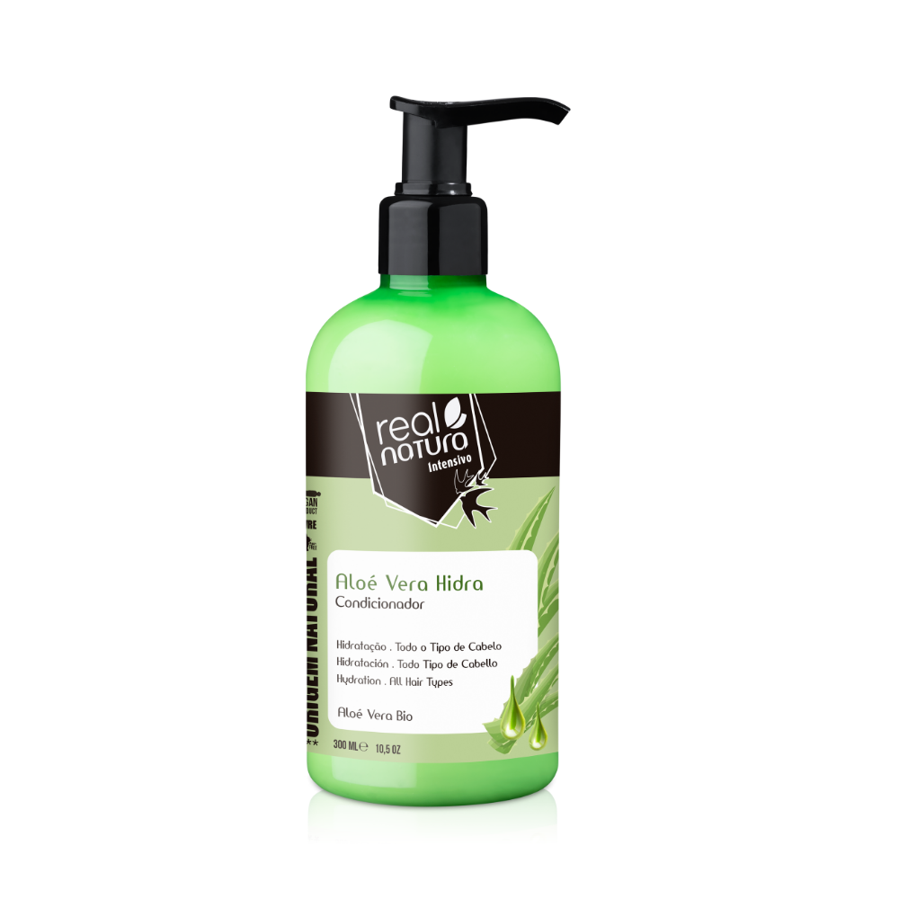 Condicionador Sem Sal Aloe Vera Hidra 300ml - Real Natura