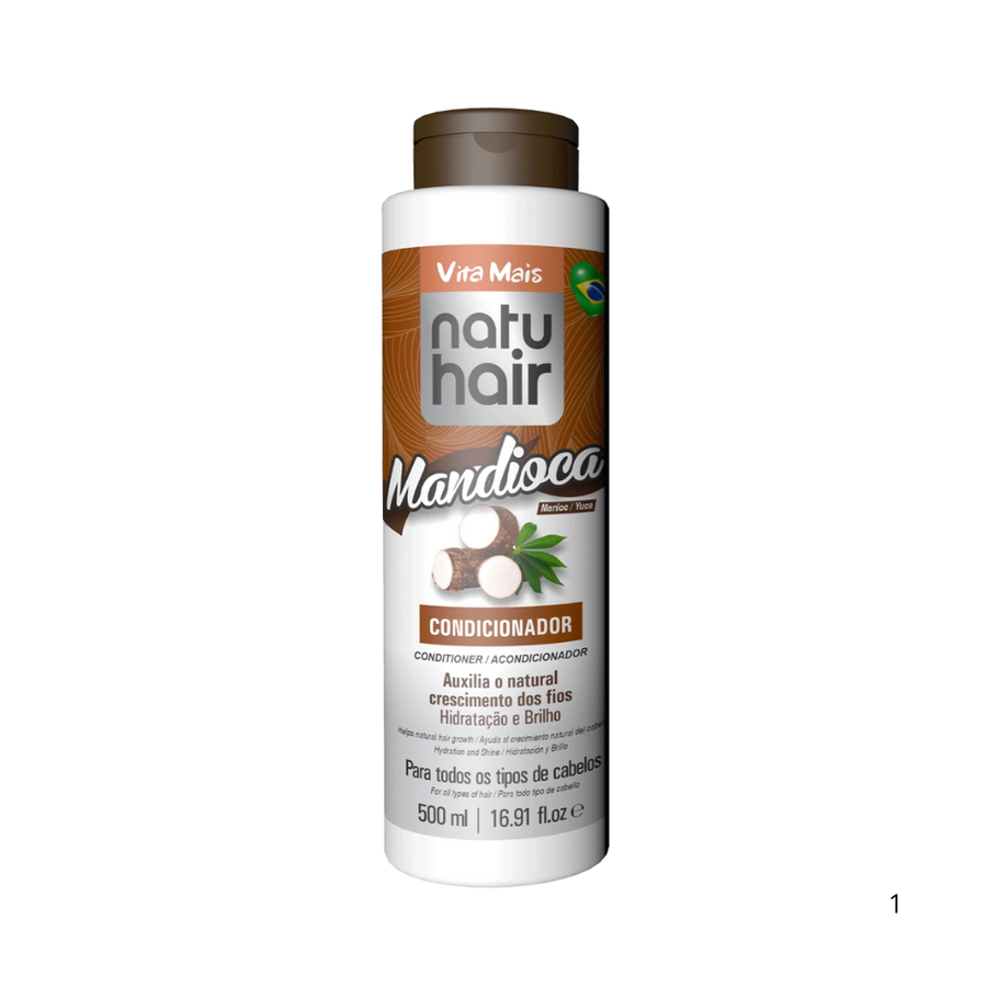 Condicionador Mandioca 500ml - Natuhair