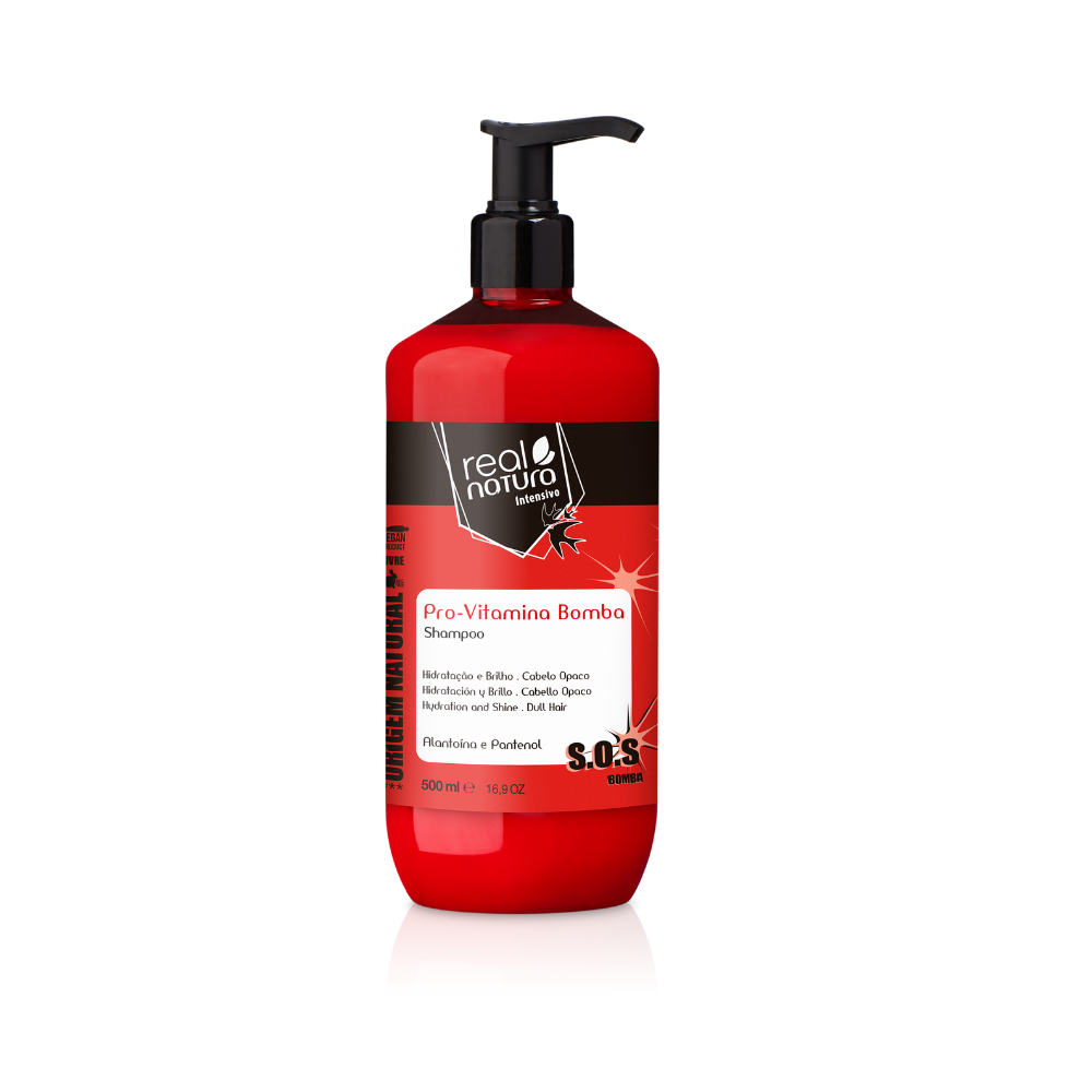 Real Natura Salt-Free Shampoo Pro-Vitamin Bomba 500ml