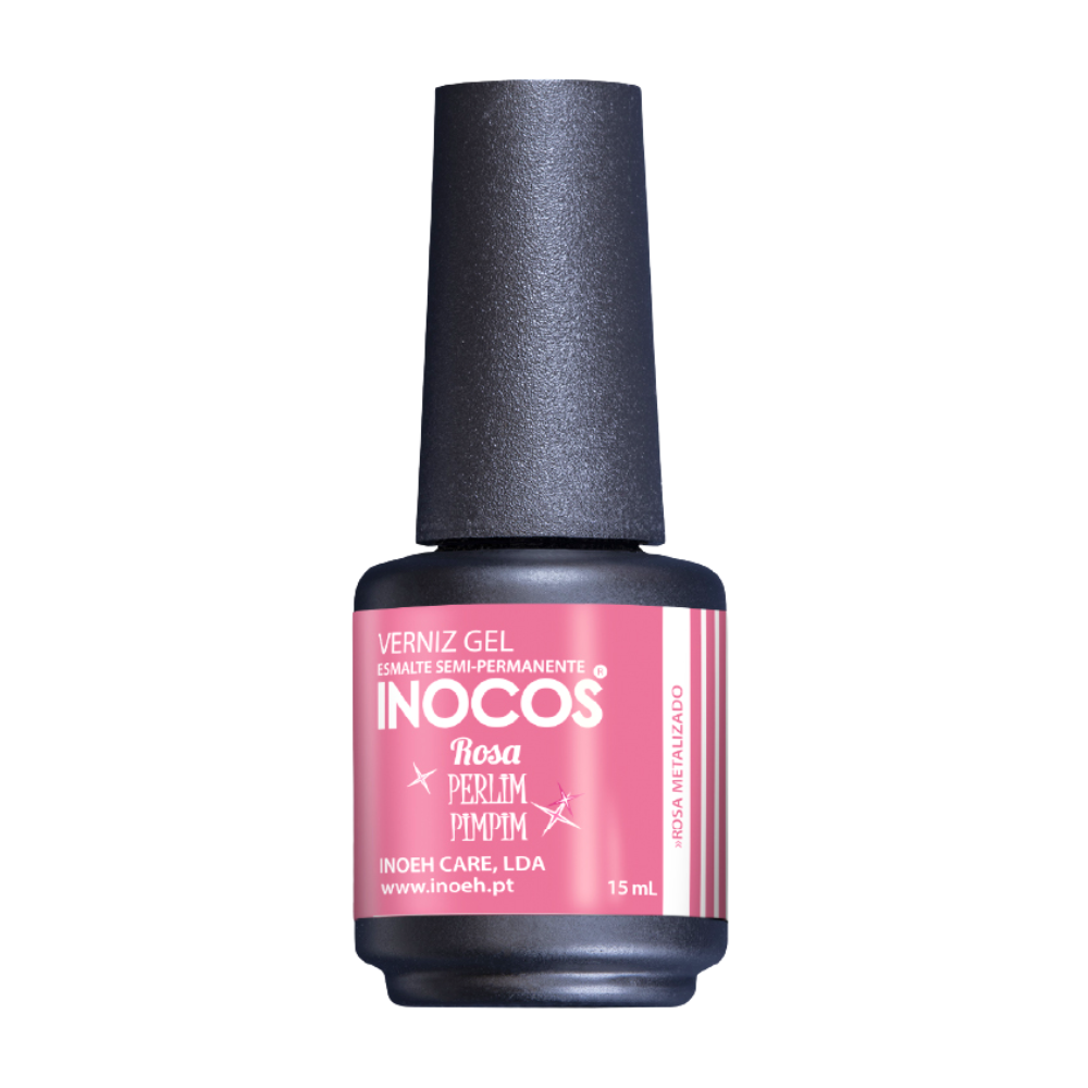 Verniz Gel Perlimpimpim Rosa 15ml - Inocos
