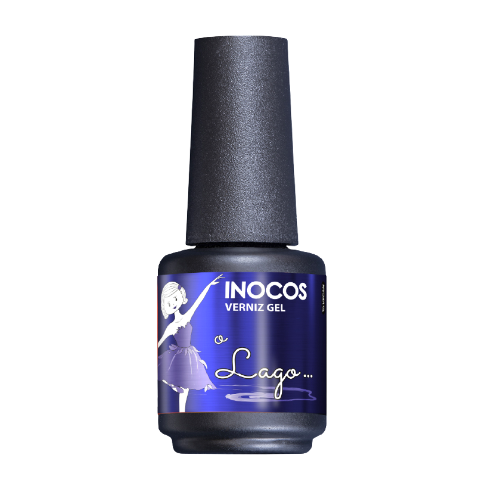 Verniz Gel Bailados Da Maria - O Lago 15ml - Inocos