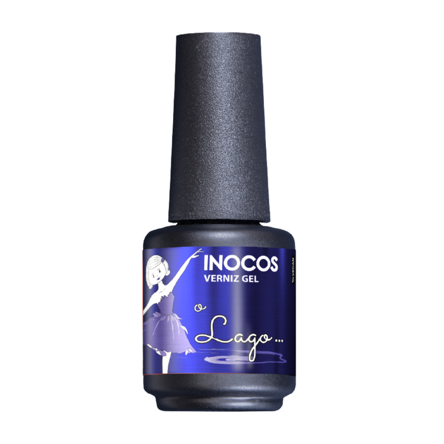 Verniz Gel Bailados Da Maria - O Lago 15ml - Inocos