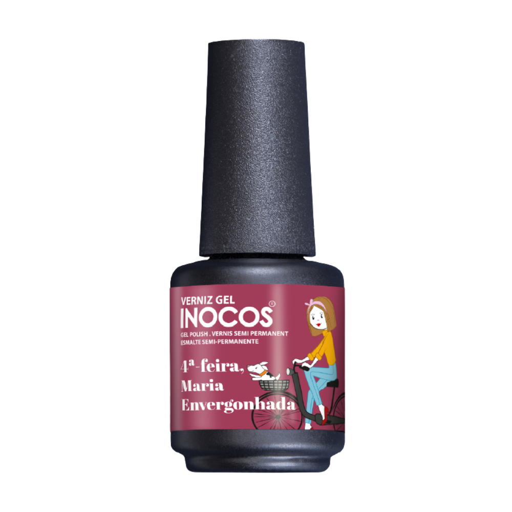 Verniz Gel 4Fa Maria Envergonhada 15ml - Inocos