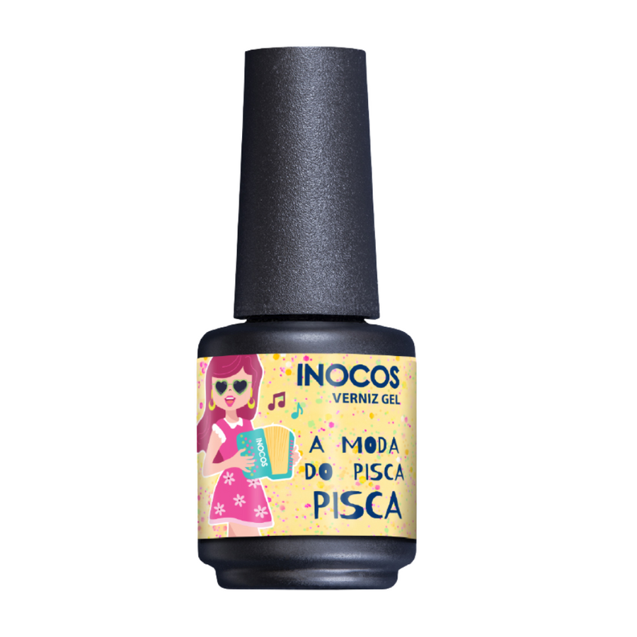 Verniz Gel A Moda Do Pisca Pisca 15ml - Inocos