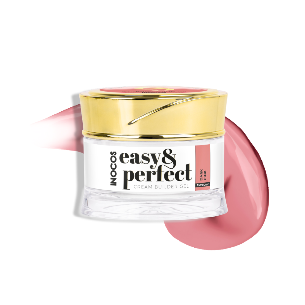 Easy e Perfect Cream Builder Gel Dark Pink 50g - Inocos