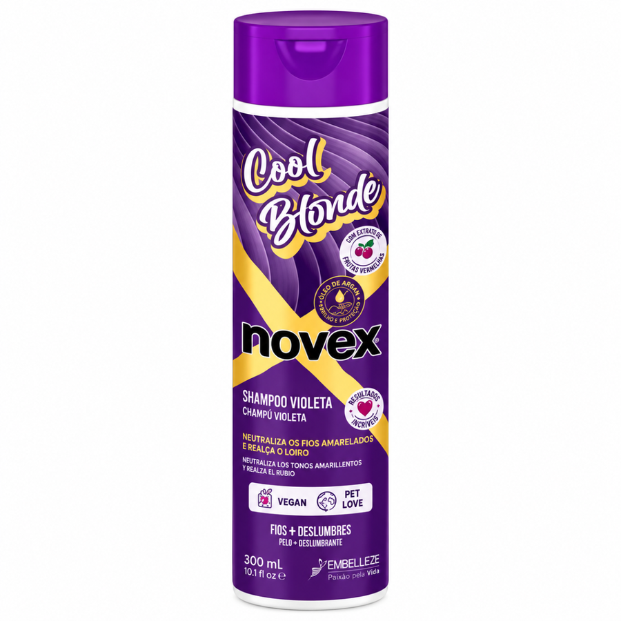 Shampoo Cool Blonde 300ml - Novex