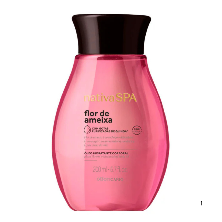 Óleo Hidratante Corporal Flor de Ameixa Nativa Spa 200ml - O Boticário