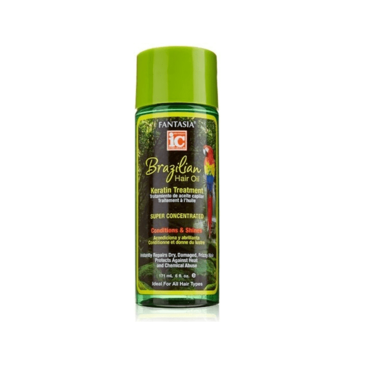 Brazilian Hair Oil Keratin Serum 171ml - IC Fantasia