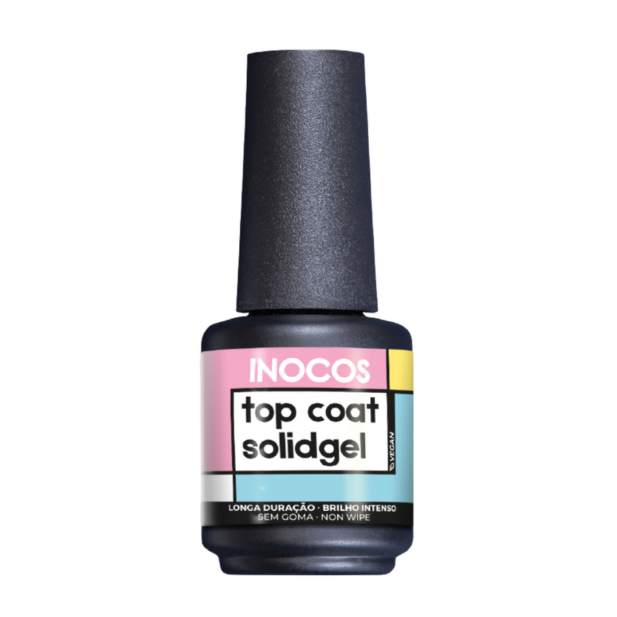 Inocos-Verniz Top Coat Solid Gel 15 ml