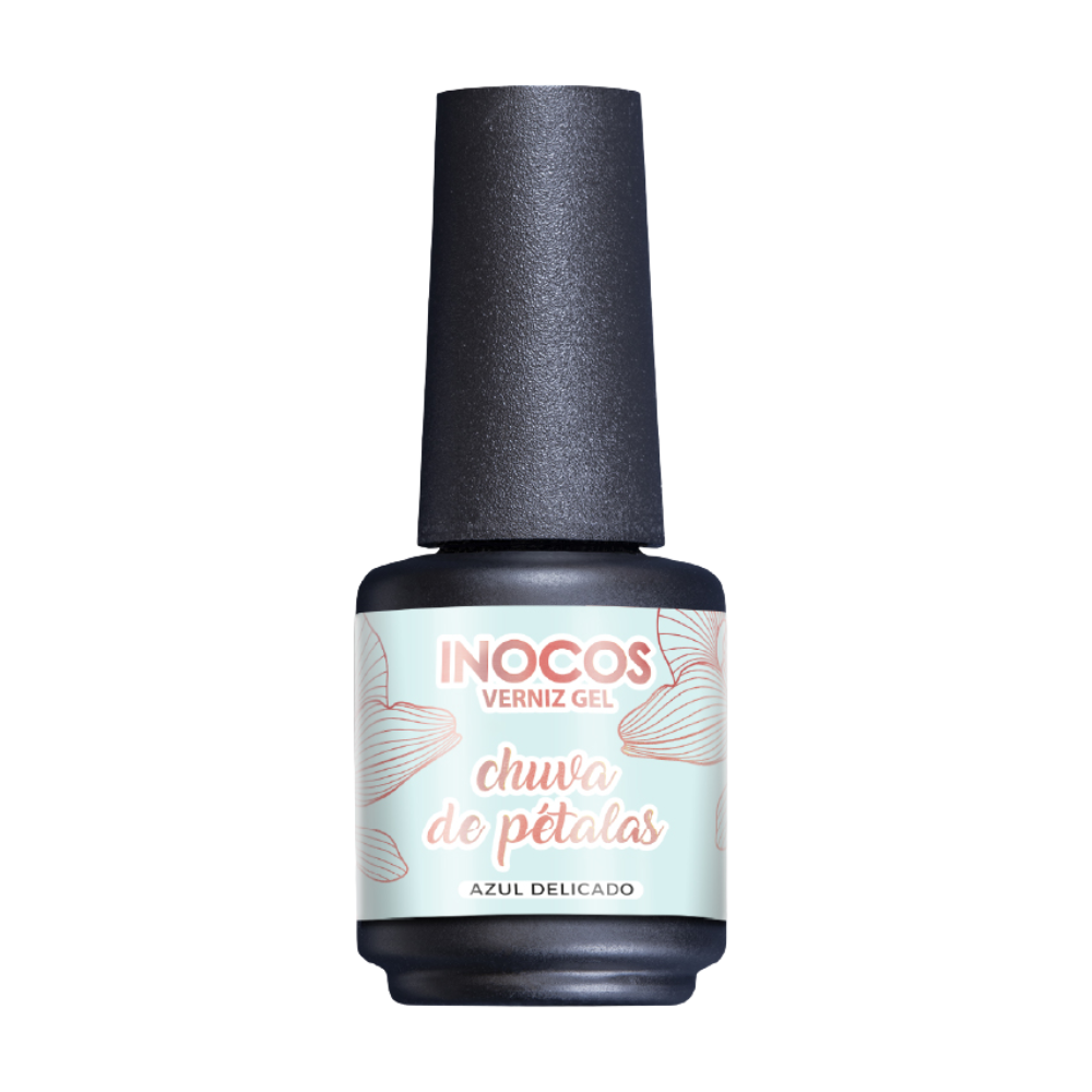Verniz Gel Chuva De Pétalas 15ml - Inocos