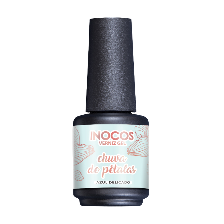 Verniz Gel Chuva De Pétalas 15ml - Inocos