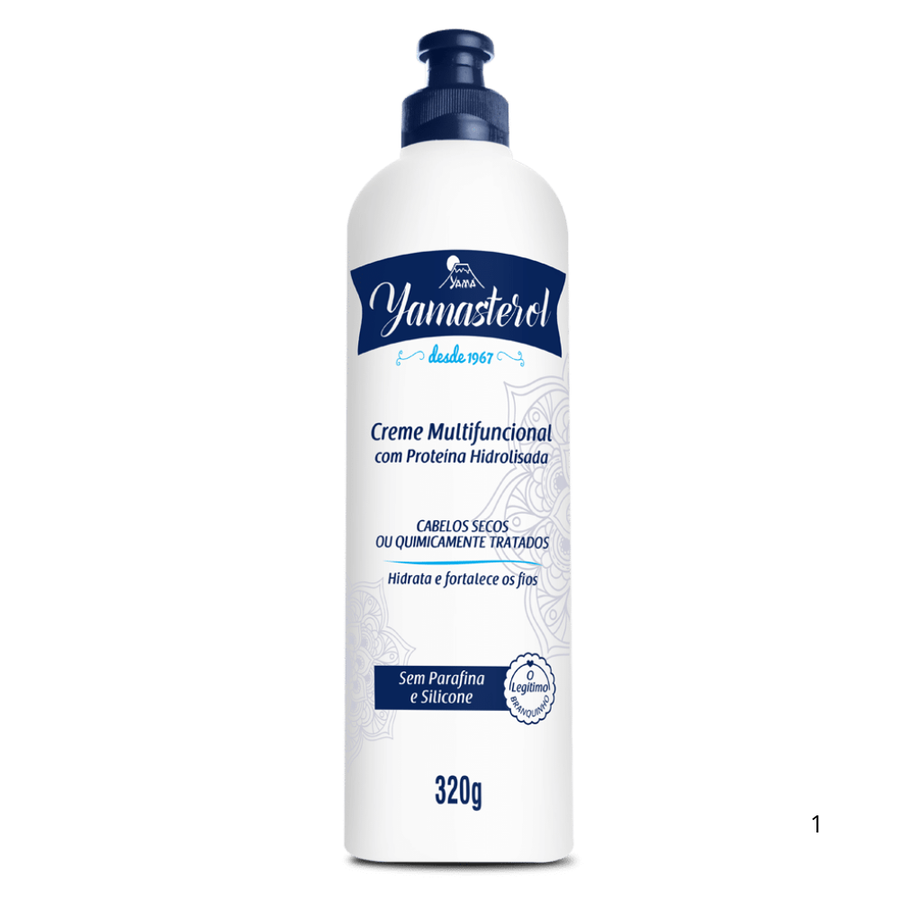 Creme Multifuncional Proteína Hidrolisada 320g - Yamasterol