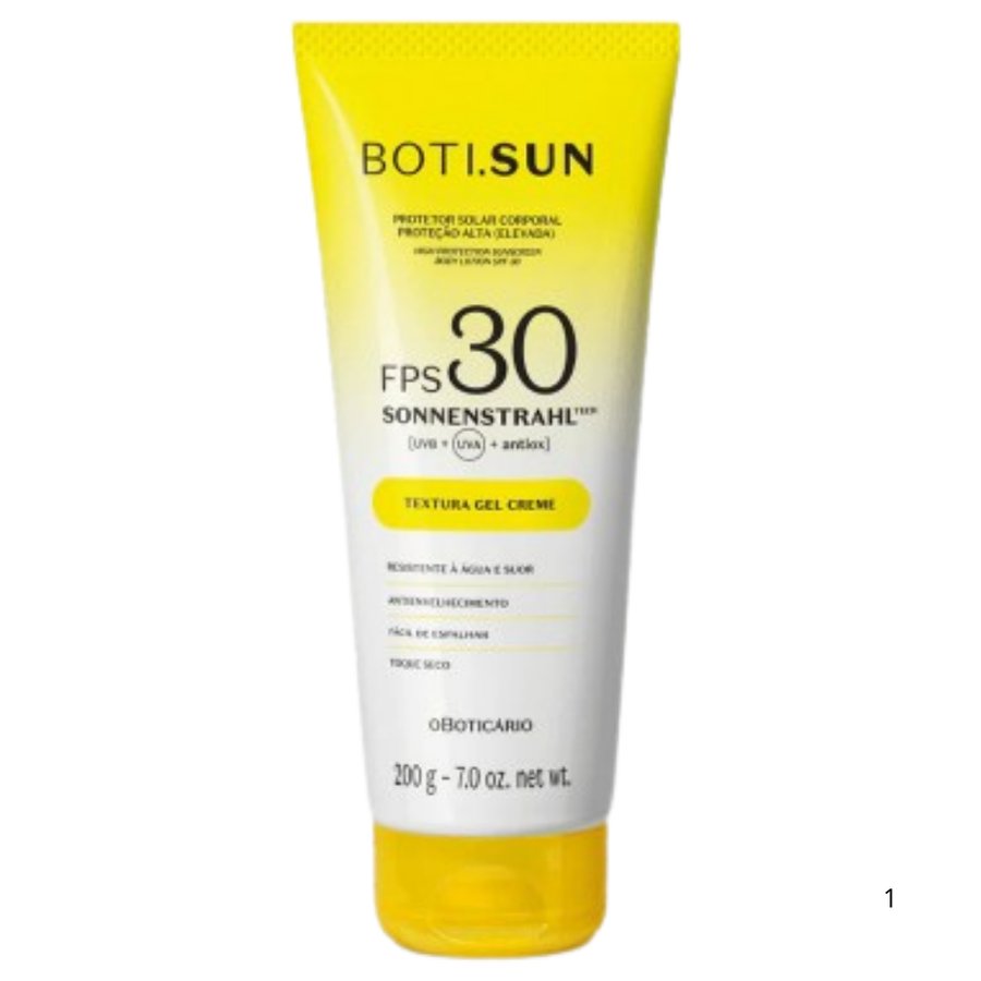 Protetor Solar Boti Sun FPS 30 200g - O Boticário