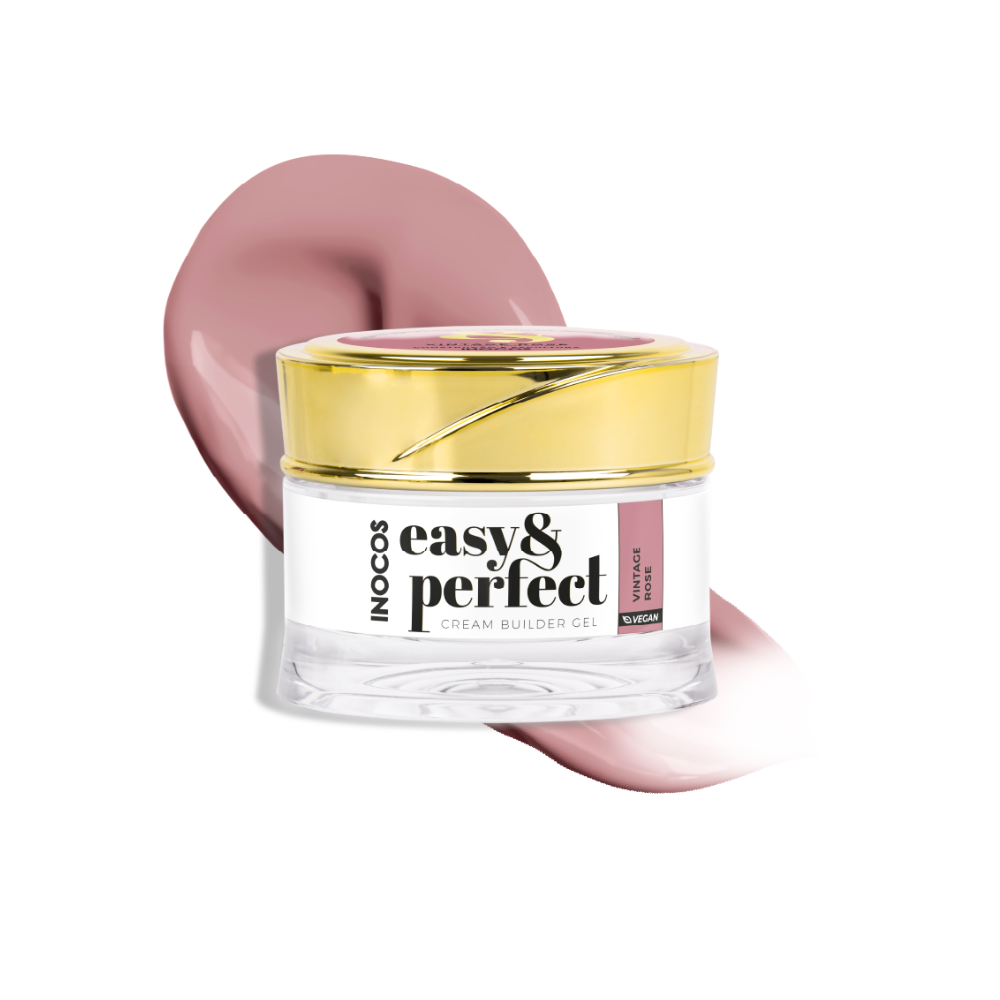 Easy e Perfect Cream Builder Gel Vintage Rose 30g - Inocos