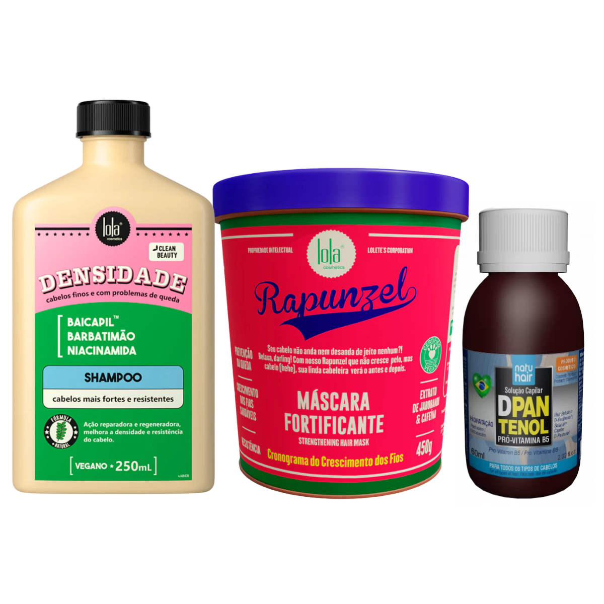 Kit Mãe Rapunzel, Cabelos Fortes e Poderosos + Brinde