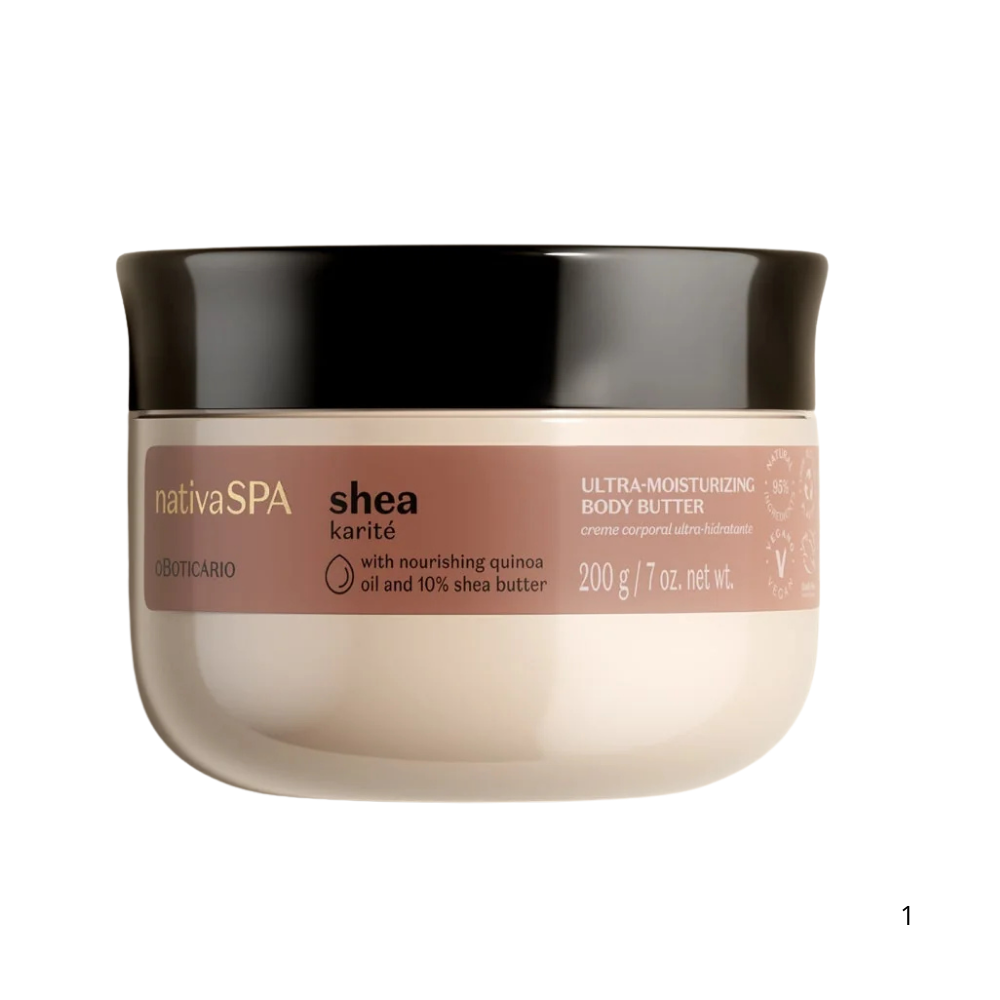 Creme Ultra Hidratante Corporal Karité Nativa Spa 200g - O Boticário