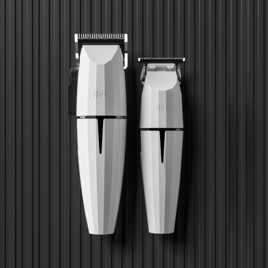Combo Máquina Onyx Clipper + Trimmer Branco - JRL