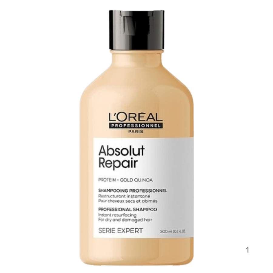 Shampoo Absolut Repair Protein +Gold Serie Expert 300ml - Loreal Professional