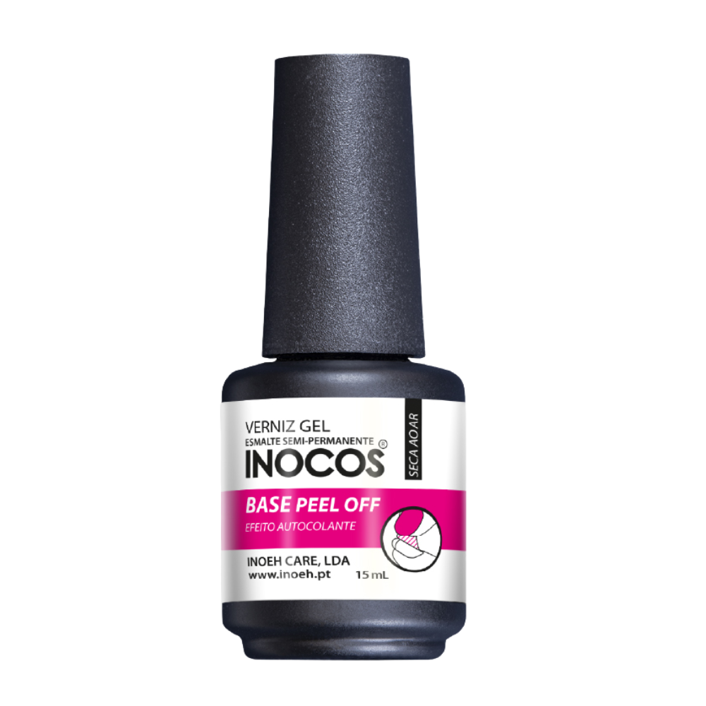 Verniz Gel Base Peel Off 15ml - Inocos