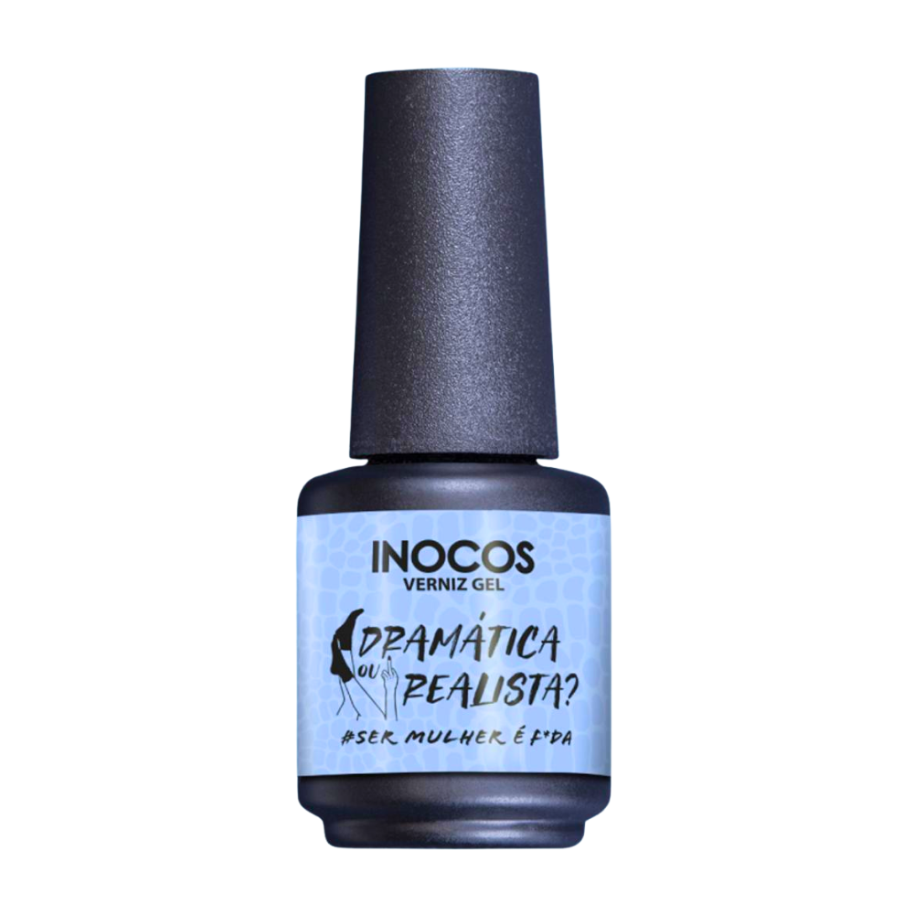 Verniz Gel Dramática Ou Realista 15ml - Inocos