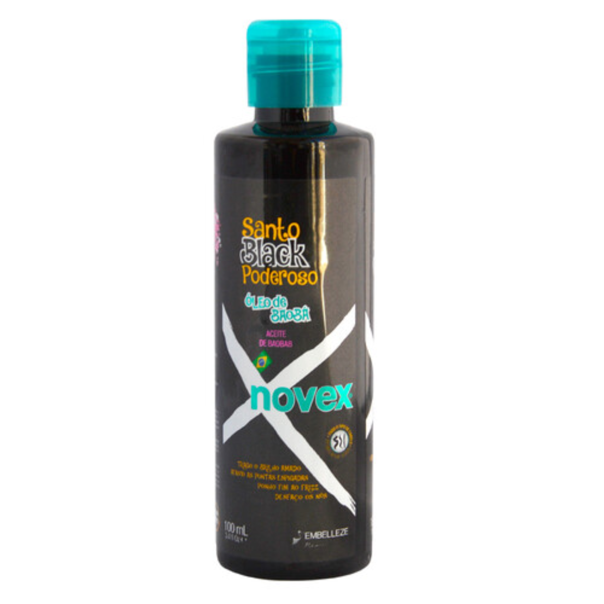 Santo Black Óleo De Baoba 100ml - Novex