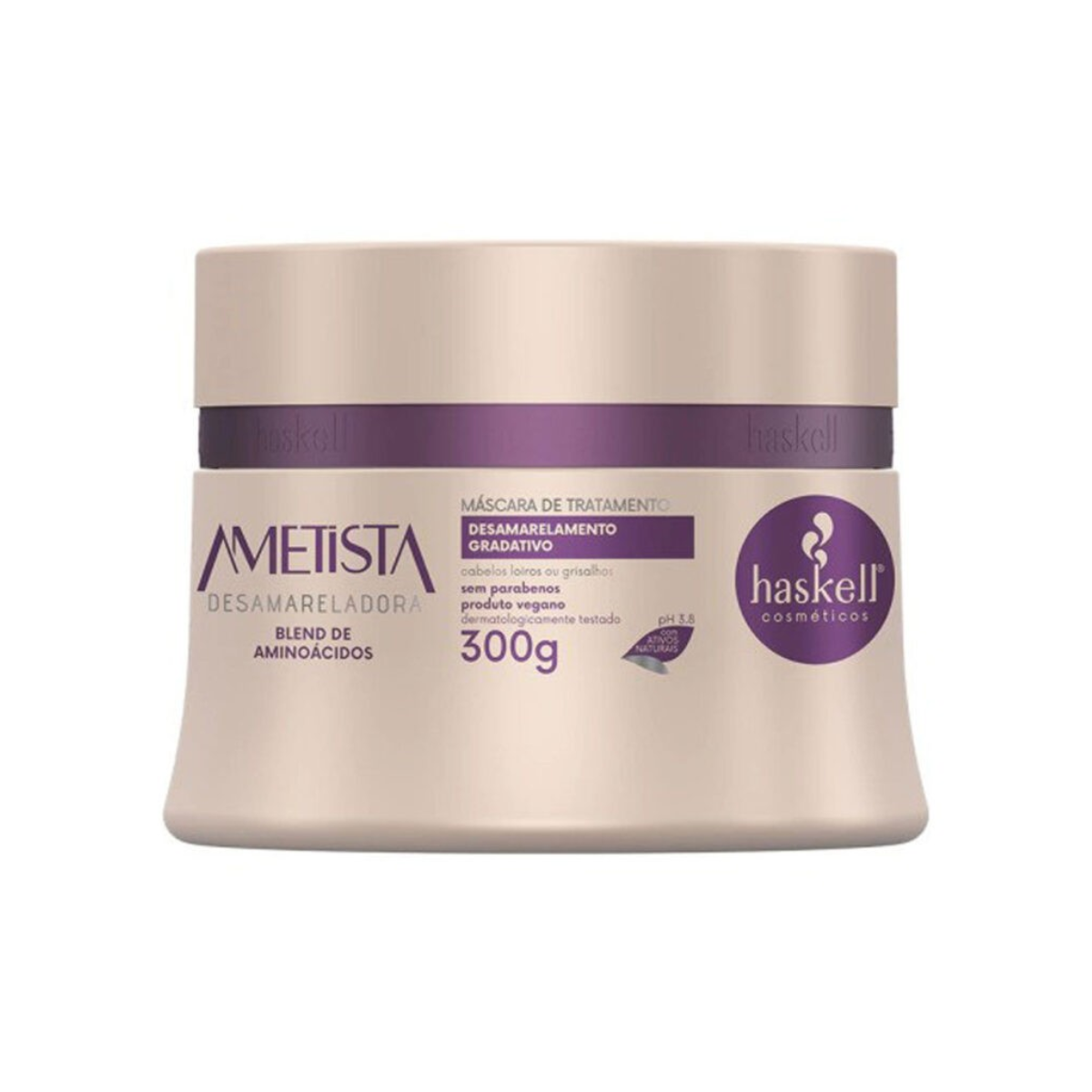 Haskell - Máscara Ametista Desamareladora 300g