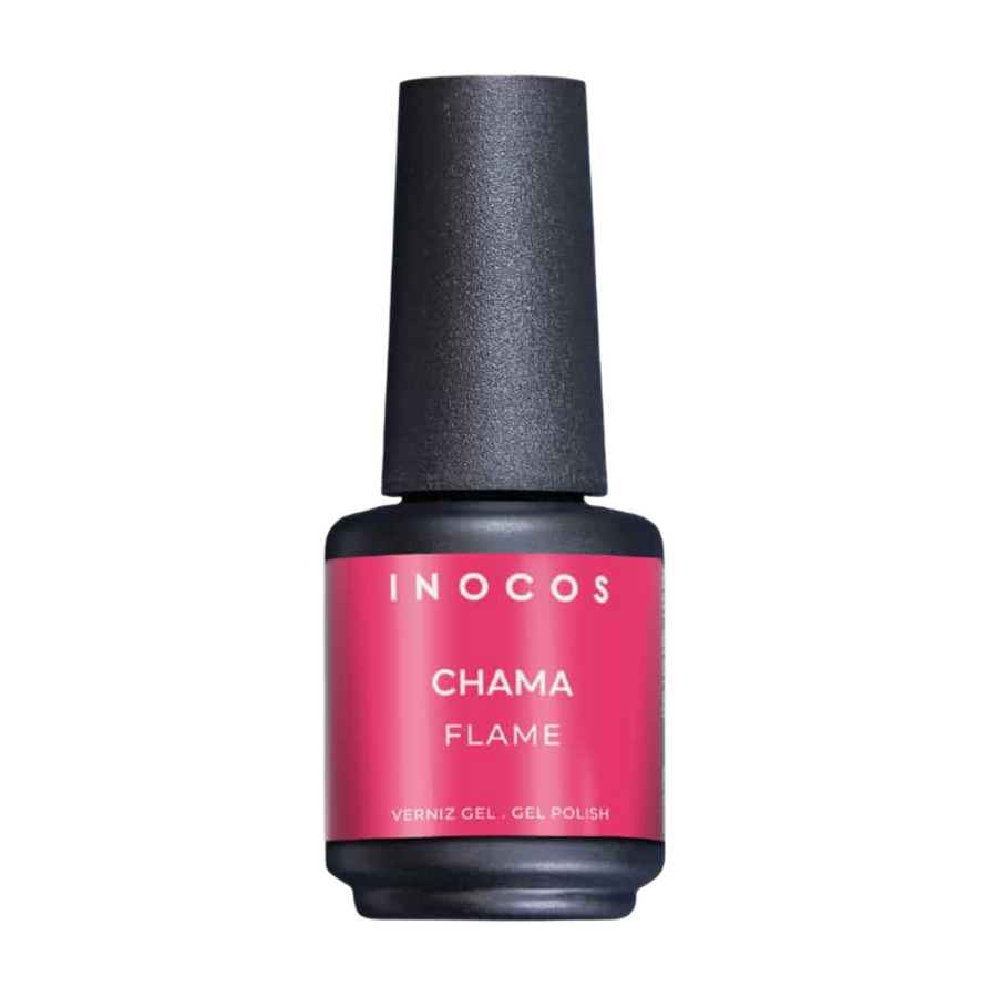 Inocos- Verniz Gel Atitude Rosa- Chama 15ml