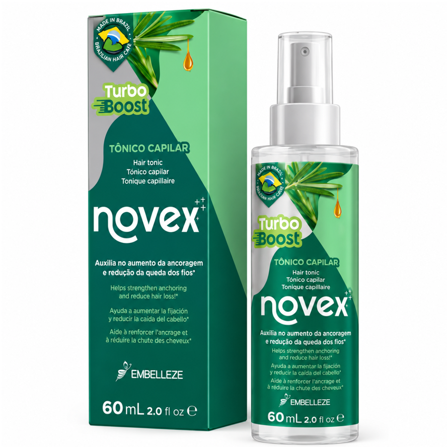 Turbo Boost Tónico Capilar Antiqueda 60ml - Novex