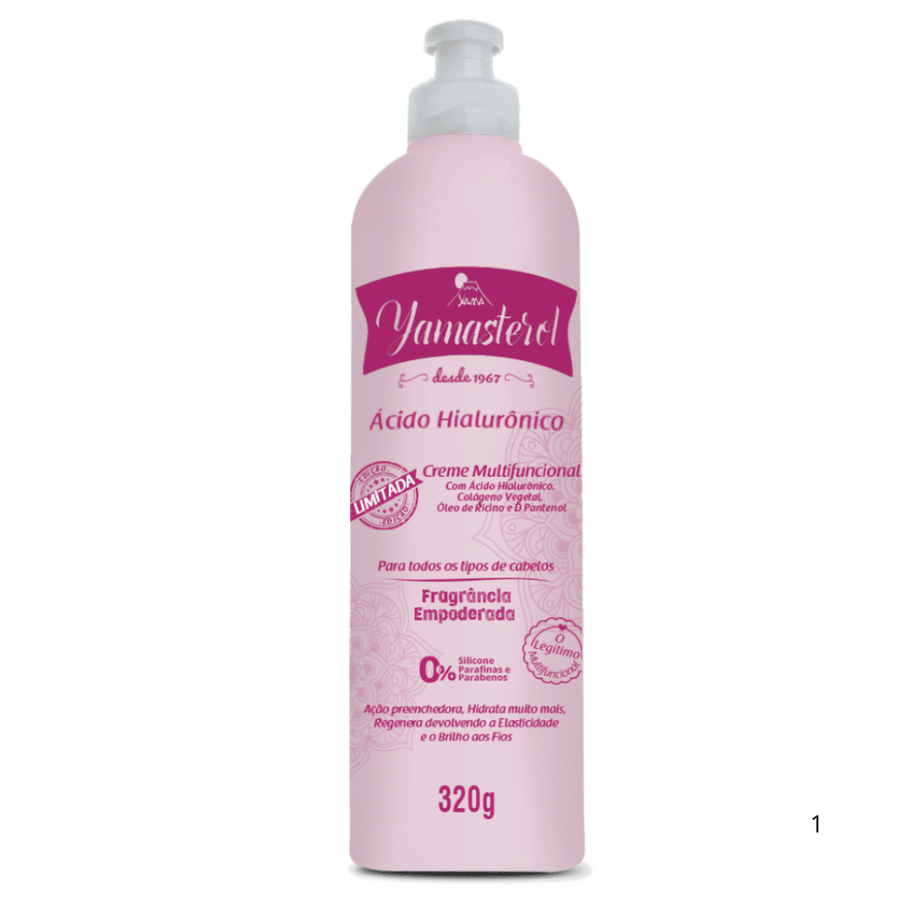 Creme Multifuncional Ácido Hialuronico 320g - Yamasterol