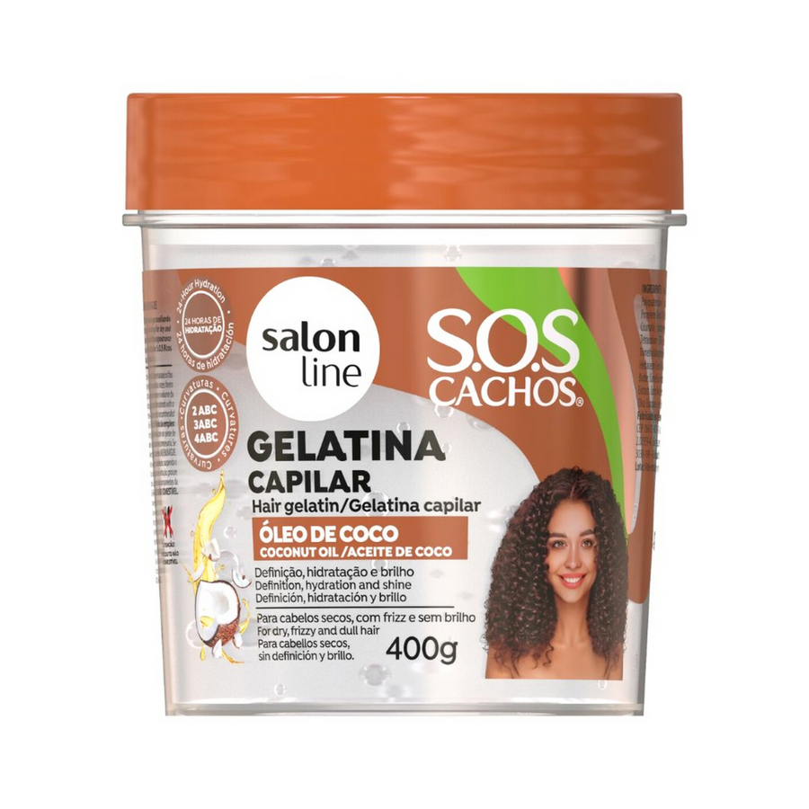 SOS Coconut Oil Gelatin 400g - Salon Line