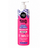Creme Modelador #todecacho Cachos dos Sonhos Fixação Forte 500ml - Salon Line