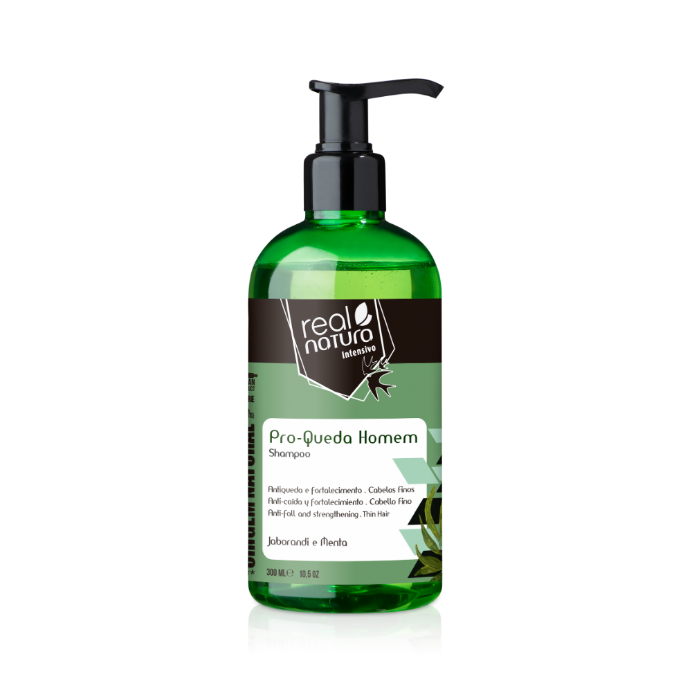 Men's Anti-Hair Loss Shampoo 300ml - Real Natura