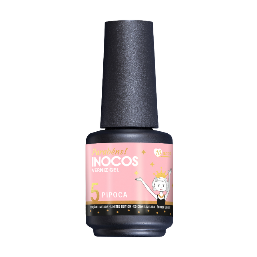 Verniz Gel 5 Pipoca 15ml - Inocos