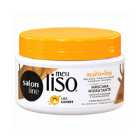 Máscara Meu Liso Muito + Liso Amido De Milho 300g - Salon Line
