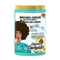 Máscara Fortalecimento Cacheados 1kg - Gota Dourada