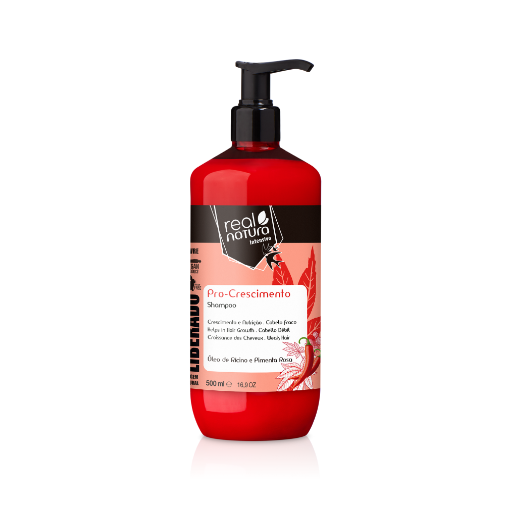 Salt-Free Shampoo Pro - Growth 500ml - Real Natura