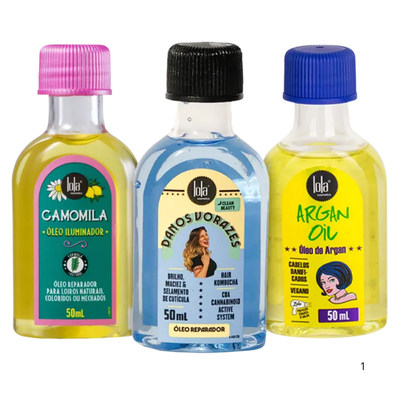 Kit Lola Cosmetics Nutrição Tripla (3 Produtos)
