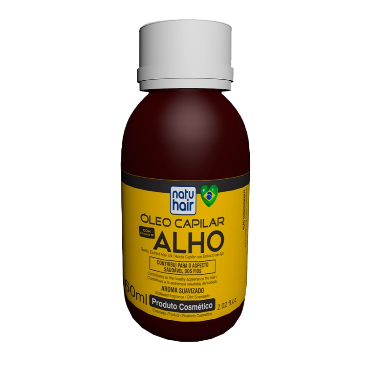 Óleo Capilar Alho 60ml - Natuhair